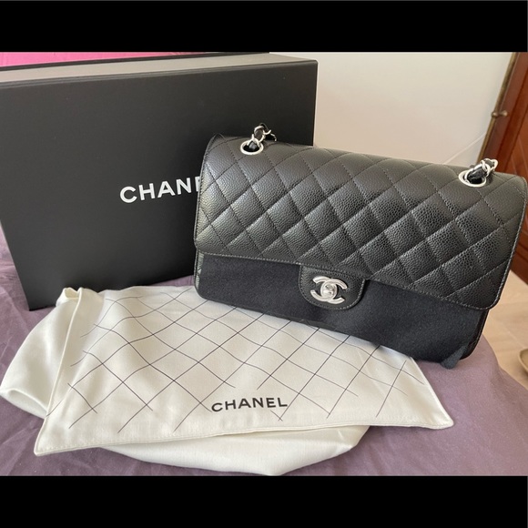 Chanel classic medium caviar silver hardware - Picture 2 of 5